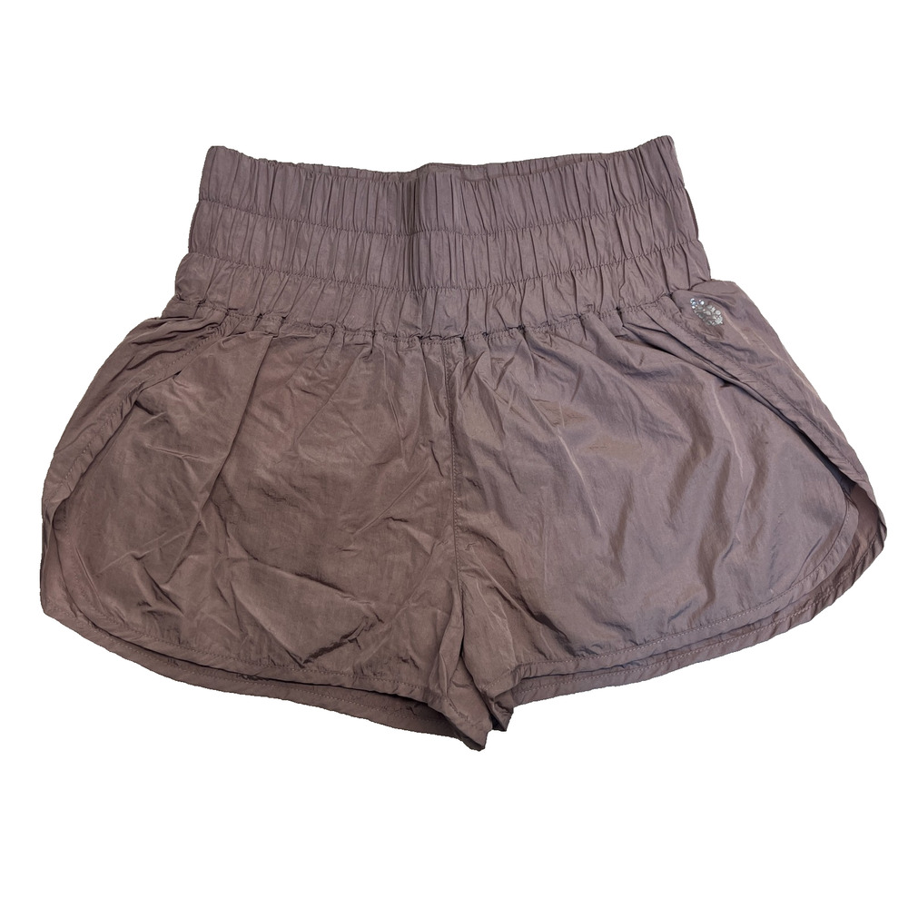 Free People Movement Womens Shorts The Way Home Shorts Sporty High Rise, Sz M